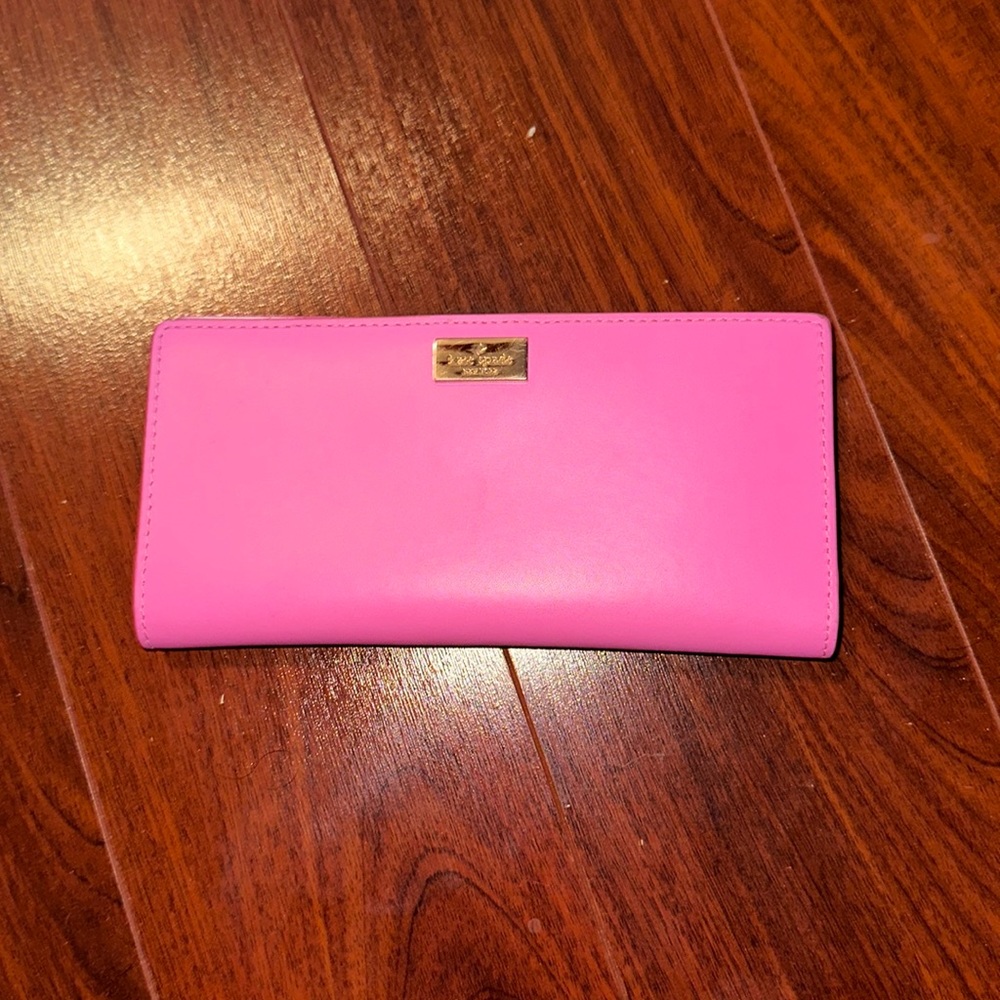 Hot pink Kate Spade Wallet